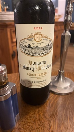 Sud-Ovest Côtes de Gascogne Domaine Duboscq-Monplaisir 2022