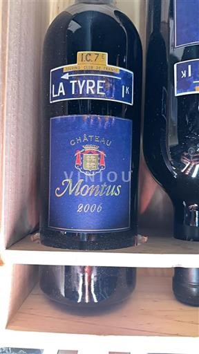 Südwestfrankreich Madiran Château Montus La Tyre 2006