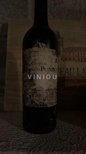 Bordeaux Saint-Émilion Grand Cru Chateau Grand Pontet 2018
