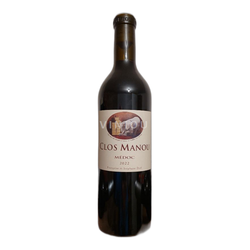 Bordeaux Médoc Clos Manou 2022