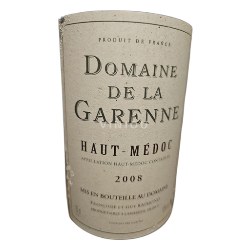 Bordeaux Haut-Médoc Domaine de la Garenne 2008