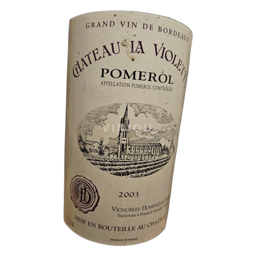 Bordeaux Pomerol Château La Violette 2003