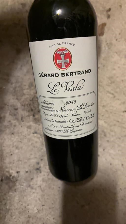 Languedoc Minervois-la-Livinière Gérard Bertrand Le Viala 2019