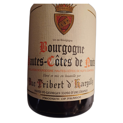 Borgoña Hautes Côtes de Nuits Duc Fribert d'Hargilly 2014