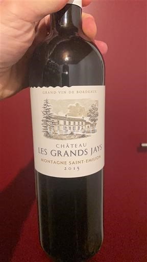 Bordeaux Montagne-saint-émilion Château Les Grands Jays 2015