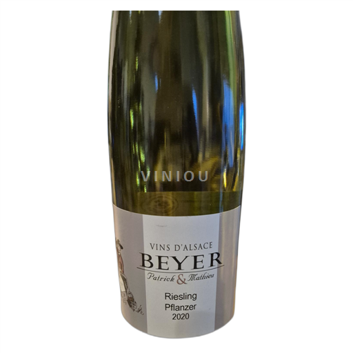 Alsace Riesling Beyer Riesling Pflanzer 2020