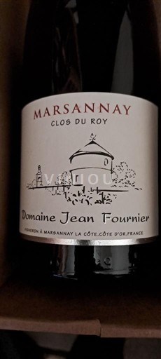 Bourgogne Marsannay Domaine Jean Fournier Clos du Roy 2022