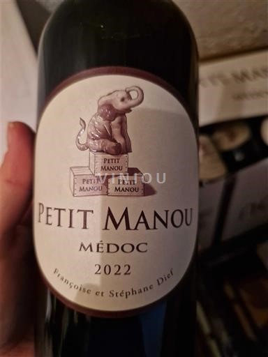 Bordeaux Médoc Petit Manou 2022