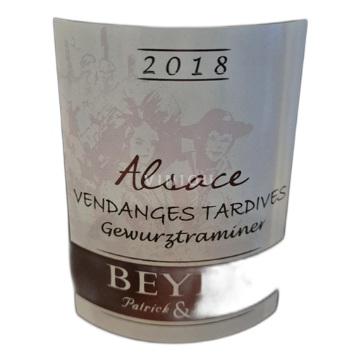 Alsace Gewurztraminer Beyer Vendanges tardives 2018