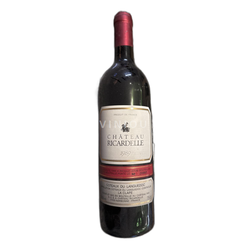 Languedoc Nicht spezifiziert Château Ricardelle 1989