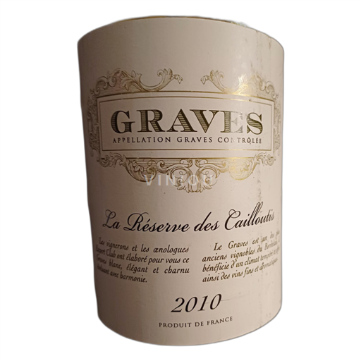Bordeaux Graves Sélection des Vignobles La Réserve des Cailloutis 2010