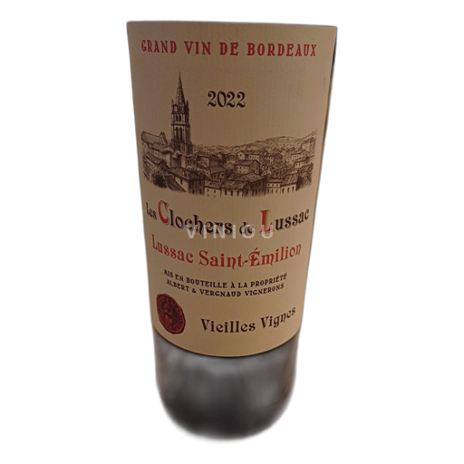 Bordeaux Lussac-Saint-Émilion Les Clochers de Lussac Vieilles Vignes 2022