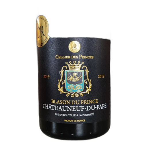 Thung lũng Rhône Châteauneuf-du-pape Cellier des Princes Blason du Prince 2019