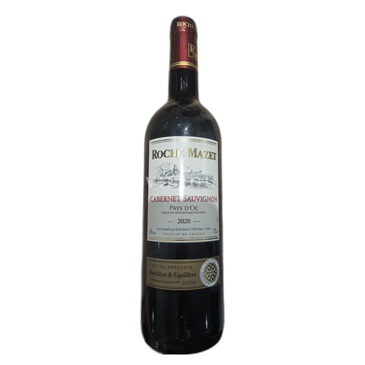 Languedoc ja Roussillon Pays d'Oc Roche Mazet Cabernet Sauvignon 2020