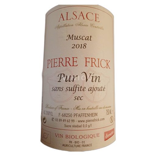 Alsácia Não especificado Pierre Frick Pur Vin 2018