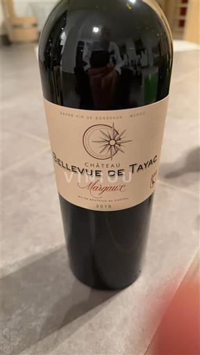 Bordeaux Margaux Château Bellevue de Tayac 2016