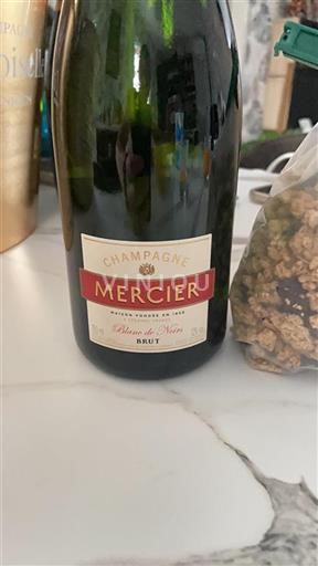 Champaña Champán Mercier Blanc de Noirs Sin añada