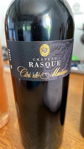 Provence Côtes-de-Provence Chateau Rasque Clos de Madame Não Sazonado