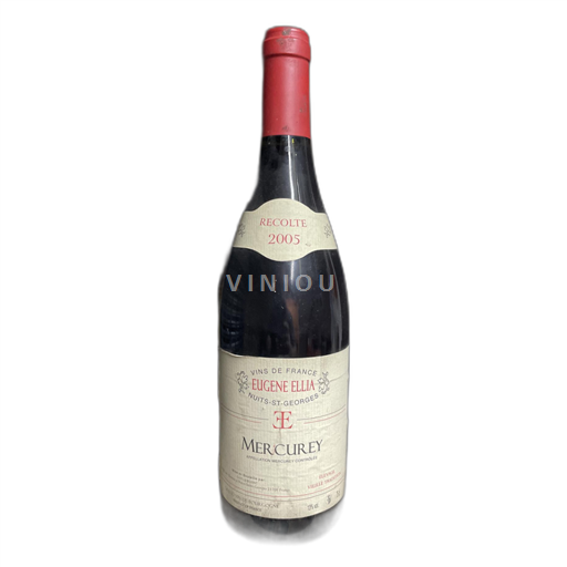 Burgundy Mercurey Eugene Ellia Élevage Vieille Tradition 2005