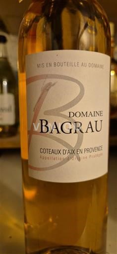 Provence Coteaux d'Aix-en-Provence Domaine Bagrau Không niên vụ