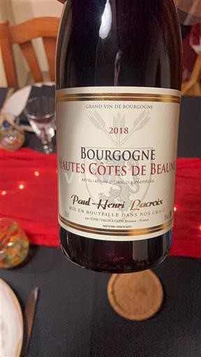 Burgundija Hautes Côtes de Beaune Paul-Henri Lacroix 2018