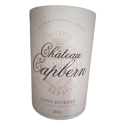 Vin Rouge sec Château Capbern 2013 France Bordeaux Saint-Estèphe AOC