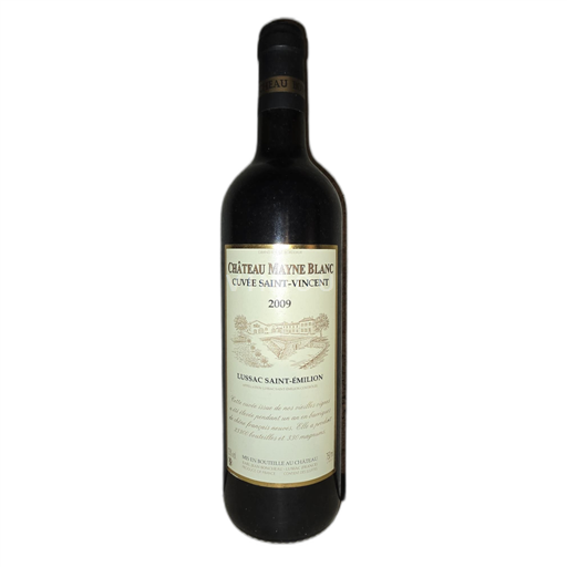 Bordéus Chateau Mayne Blanc Saint Vincent 2009