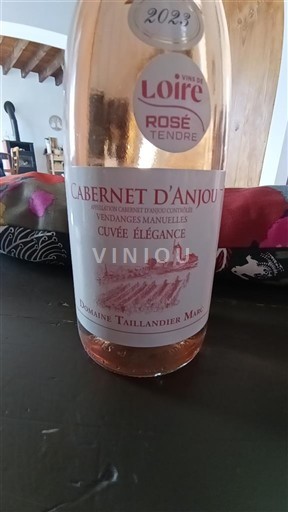 Vallée de la Loire Cabernet-d'anjou Domaine Taillandier Marc Élégance 2023