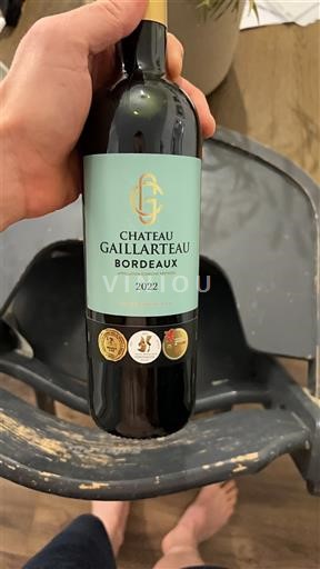 Bordeaux Château Gaillarteau 2022