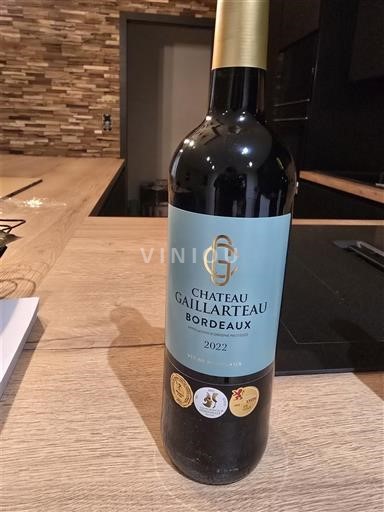 Bordeaux Château Gaillarteau 2022