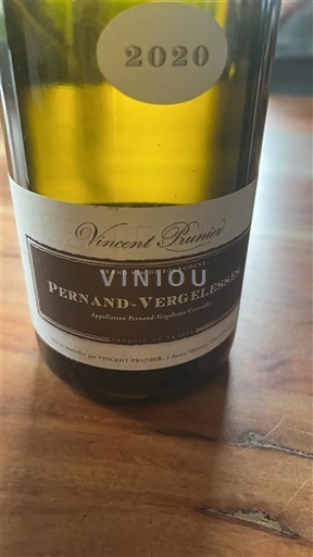 Burgundy Pernand-Vergelesses Vincent Prunier 2020