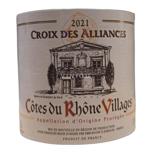 Vallée du Rhône Côtes-du-rhône-villages Croix des Alliances 2021