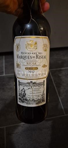 Rioja Marqués de Riscal Reserva 2012
