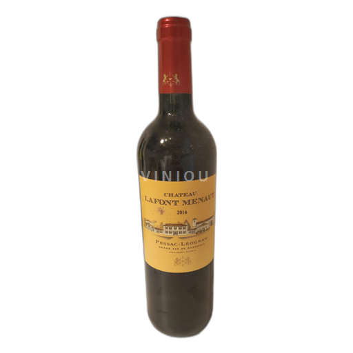 Bordéus Pessac-Léognan Château Lafont Menaut 2016