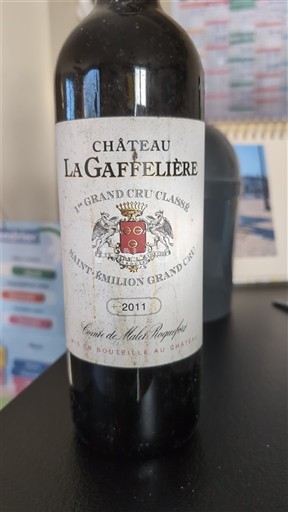 Bordeaux Saint-Émilion Grand Cru Château La Gaffelière 2011