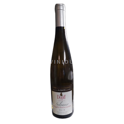 Vin Blanc sec Sylvaner Dopff Au Moulin 2015 France Alsace AOC