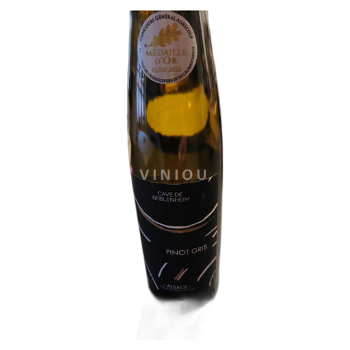 Vin Blanc sec Pinot Gris Cave De Beblenheim 2021 France Alsace AOC