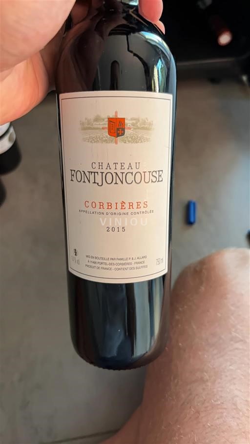 Languedoc Corbières Château Fontjoncouse 2015