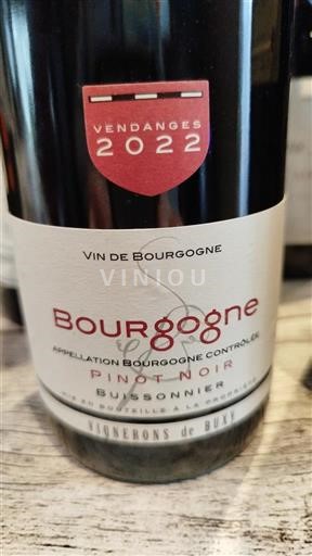 Burgundsko Vignerons de Buxy Buissonnier 2022
