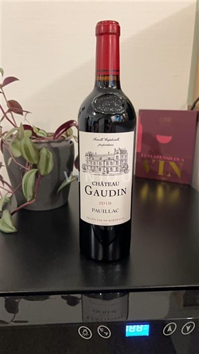 Bordeaux Pauillac Château Gaudin 2018