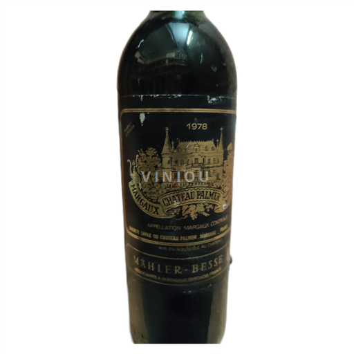 Bordeaux Margaux Château Palmer 1978