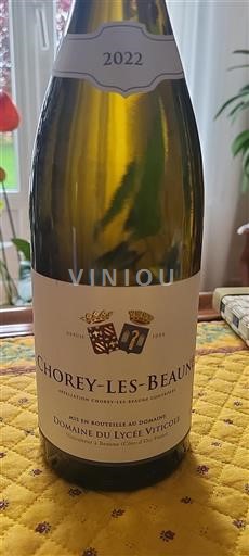 Burgund Chorey-lès-Beaune Domaine du Lycée Viticole 2022