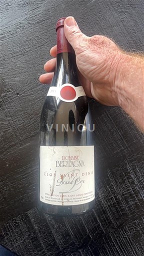 Vins Clos-saint-denis Domaine Bertagna - 2023 - Avis, conseil