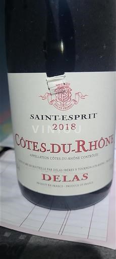 Rhônetal Côtes du Rhône Delas Frères Saint-Esprit 2018