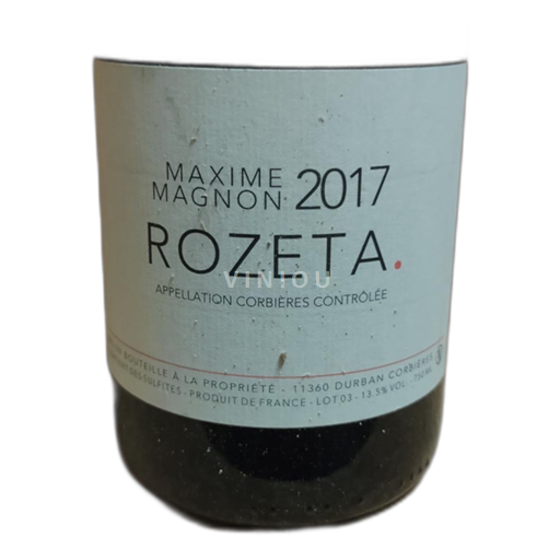 Languedoc Corbières Maxime Magnon Rozeta 2017