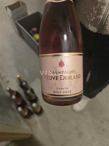 Šampanja Šampanjec Veuve Durand Réserve Neleten.