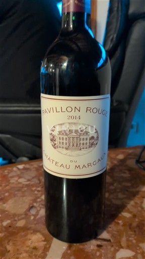 Vin Margaux Château Margaux - Pavillon Rouge - 2014 - Avis