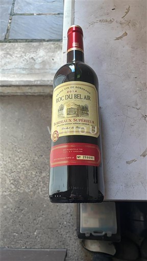 Bordeaux Bordeaux superiore Roc du Bel Air 2014