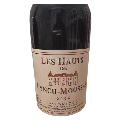 Bordeaux Haut-Médoc Lynch-Moussas Les Hauts de Lynch-Moussas 2006