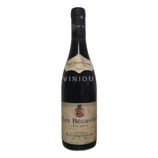 Rhônen laakso Côte-rôtie M. Chapoutier Les Bécasses 2001